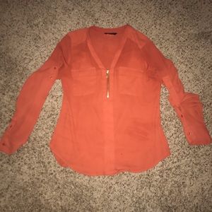 EXPRESS ORANGE BLOUSE
